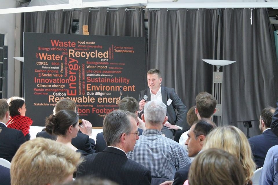 Stuart McLachlan presenting