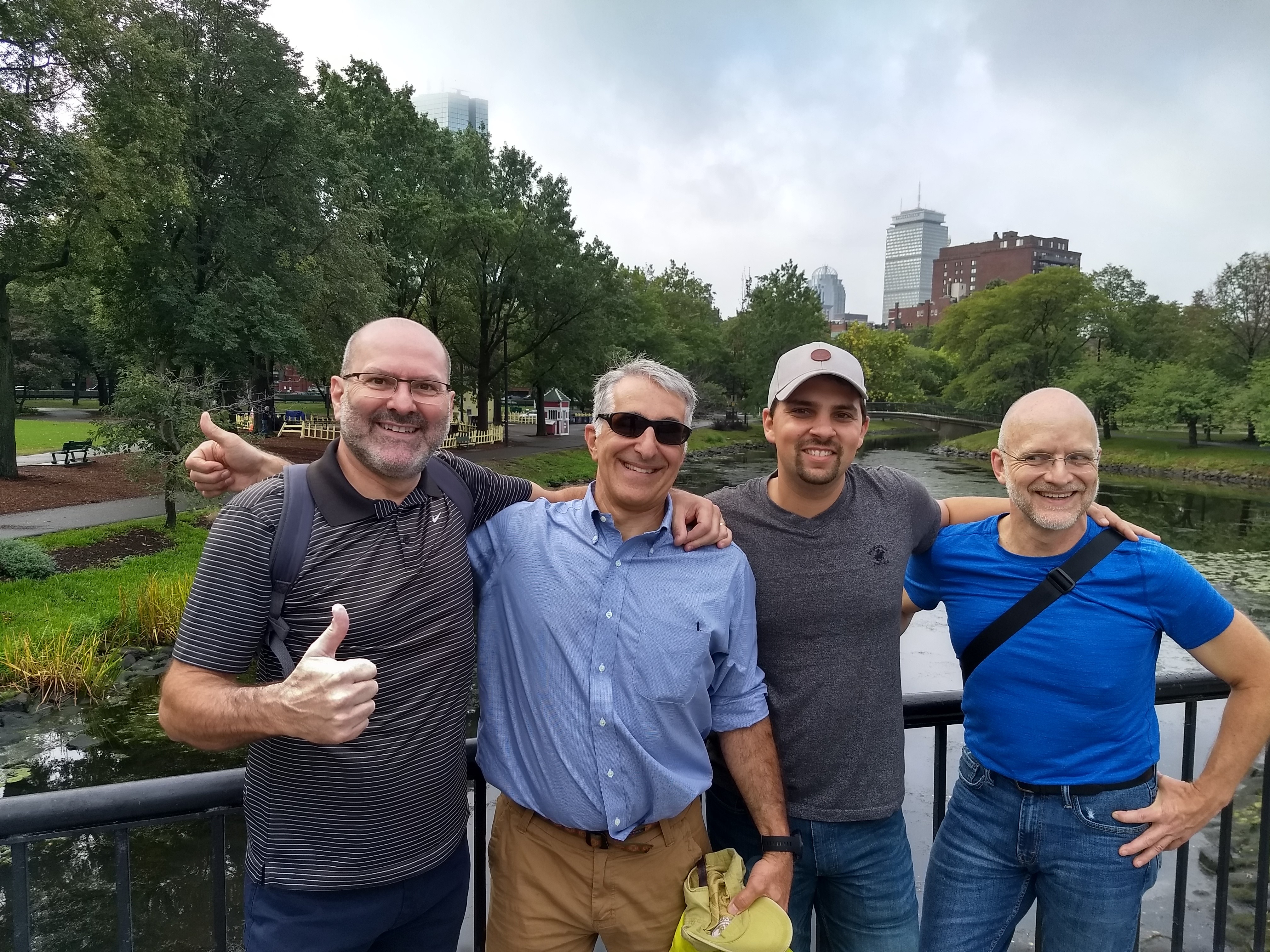 Paul Crewe and Boston colleagues group photo